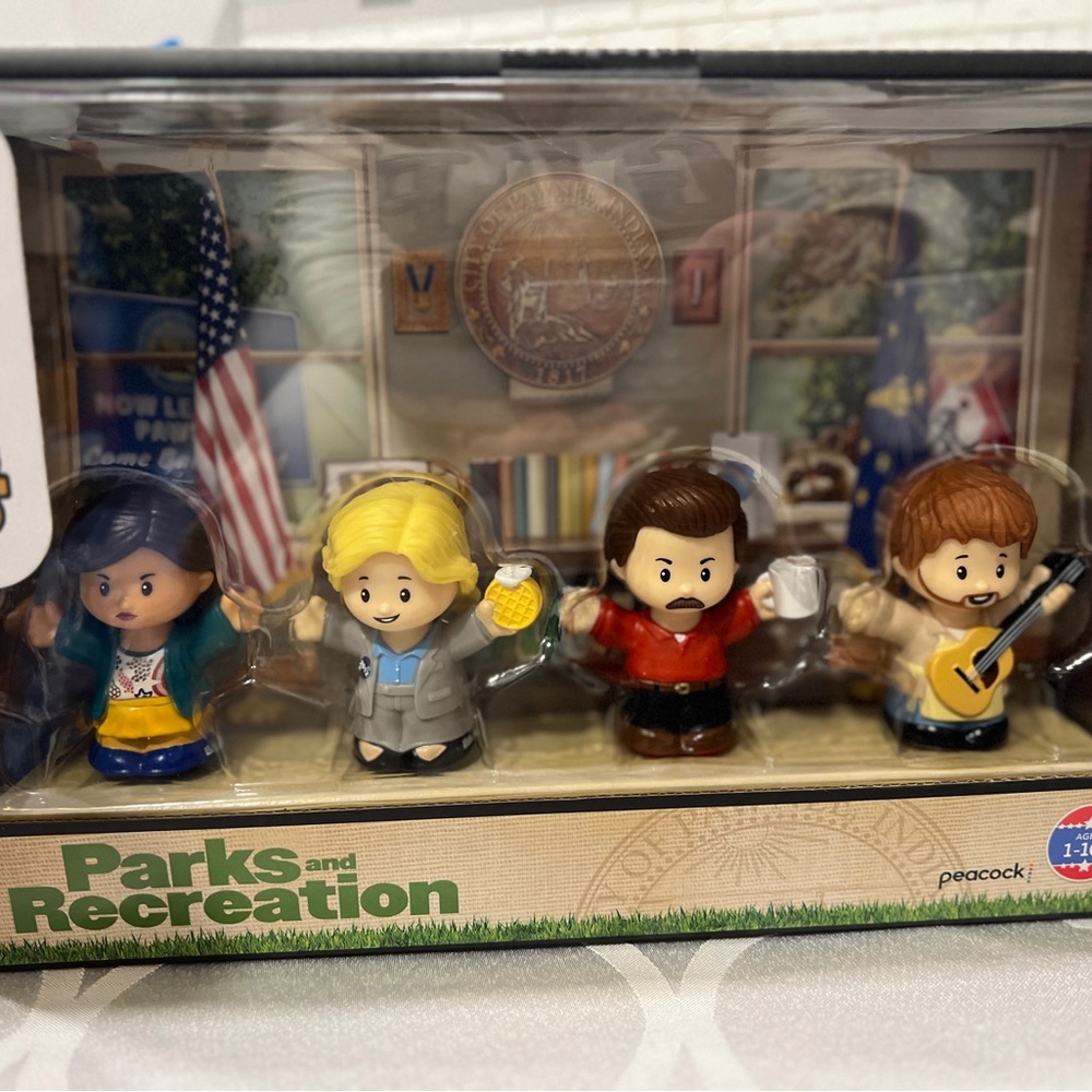 Fisher-Price Parks and Recreation Character Set